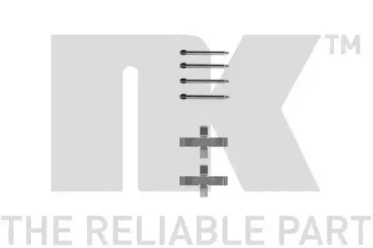 Комплектующие, колодки дискового тормоза NK купить