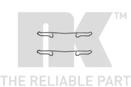 Комплектующие, колодки дискового тормоза NK купить