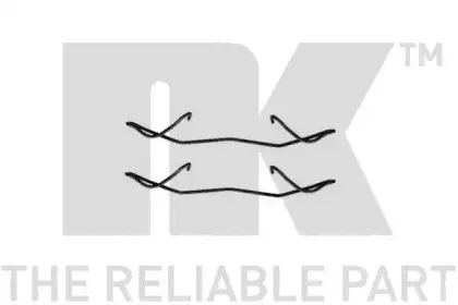 Комплектующие, колодки дискового тормоза NK купить