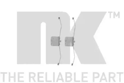 Комплектующие, колодки дискового тормоза NK купить