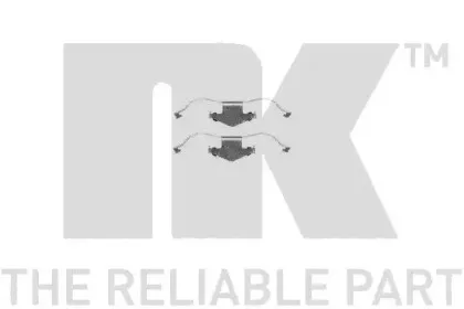 Комплектующие, колодки дискового тормоза NK купить