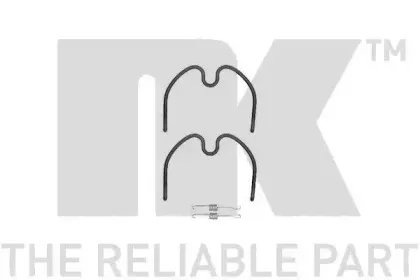 Комплектующие, тормозная колодка NK купить