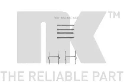 Комплектующие, колодки дискового тормоза NK купить