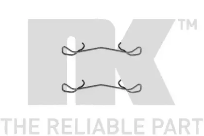 Комплектующие, колодки дискового тормоза NK купить