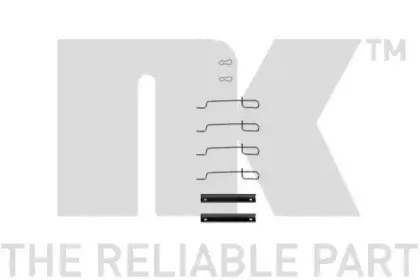 Комплектующие, колодки дискового тормоза NK купить