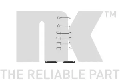 Комплектующие, колодки дискового тормоза NK купить