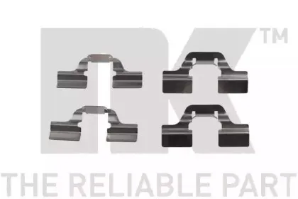 Комплектующие, колодки дискового тормоза NK купить