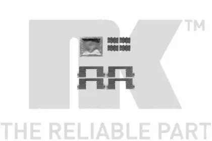 Комплектующие, колодки дискового тормоза NK купить