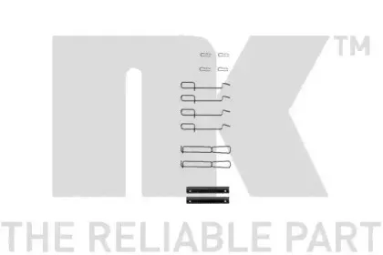 Комплектующие, колодки дискового тормоза NK купить