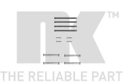 Комплектующие, колодки дискового тормоза NK купить