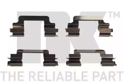 Комплектующие, колодки дискового тормоза NK купить