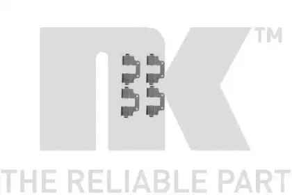 Комплектующие, колодки дискового тормоза NK купить