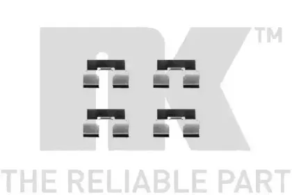 Комплектующие, колодки дискового тормоза NK купить