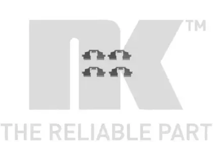 Комплектующие, колодки дискового тормоза NK купить