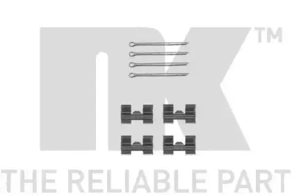 Комплектующие, колодки дискового тормоза NK купить