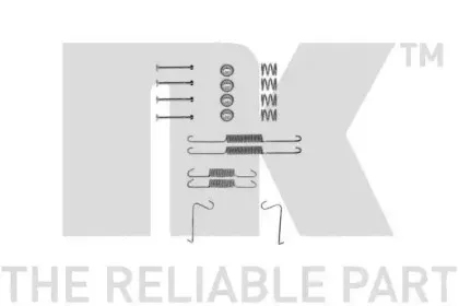 Комплектующие, тормозная колодка NK купить