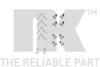 Комплектующие, колодки дискового тормоза NK купить