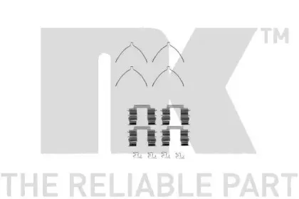 Комплектующие, колодки дискового тормоза NK купить