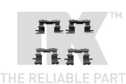 Комплектующие, колодки дискового тормоза NK купить