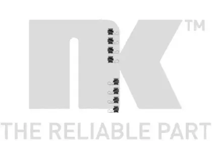 Комплектующие, колодки дискового тормоза NK купить