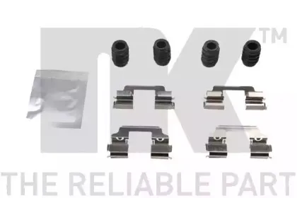 Комплектующие, колодки дискового тормоза NK купить