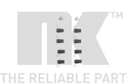 Комплектующие, колодки дискового тормоза NK купить