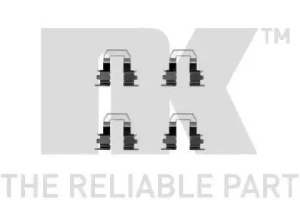 Комплектующие, колодки дискового тормоза NK купить