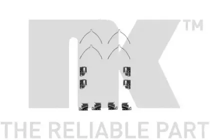 Комплектующие, колодки дискового тормоза NK купить