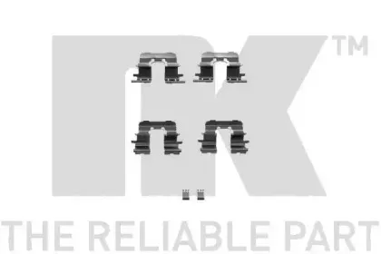 Комплектующие, колодки дискового тормоза NK купить