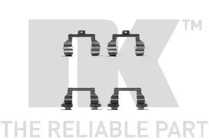 Комплектующие, колодки дискового тормоза NK купить