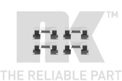 Комплектующие, колодки дискового тормоза NK купить