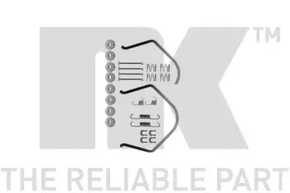 Комплектующие, тормозная колодка NK купить