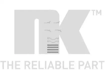 Комплектующие, колодки дискового тормоза NK купить