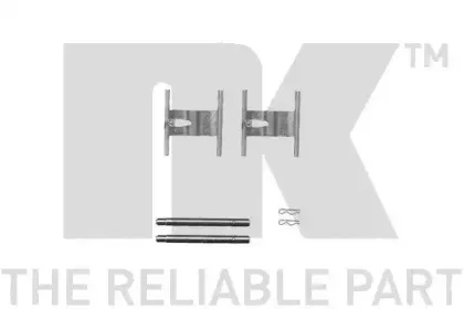 Комплектующие, колодки дискового тормоза NK купить