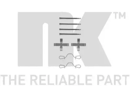 Комплектующие, колодки дискового тормоза NK купить