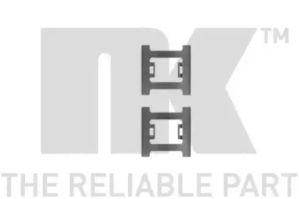 Комплектующие, колодки дискового тормоза NK купить