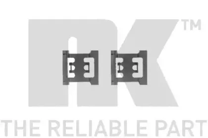 Комплектующие, колодки дискового тормоза NK купить