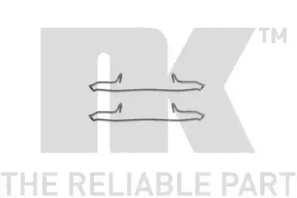 Комплектующие, колодки дискового тормоза NK купить