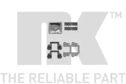 Комплектующие, колодки дискового тормоза NK купить