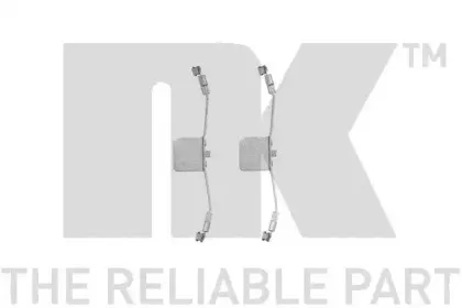 Комплектующие, колодки дискового тормоза NK купить