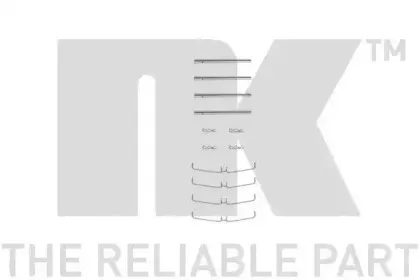 Комплектующие, колодки дискового тормоза NK купить