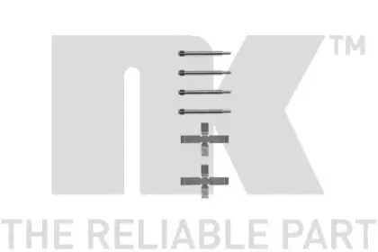 Комплектующие, колодки дискового тормоза NK купить