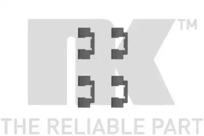 Комплектующие, колодки дискового тормоза NK купить