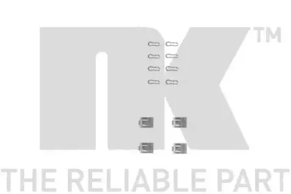 Комплектующие, колодки дискового тормоза NK купить