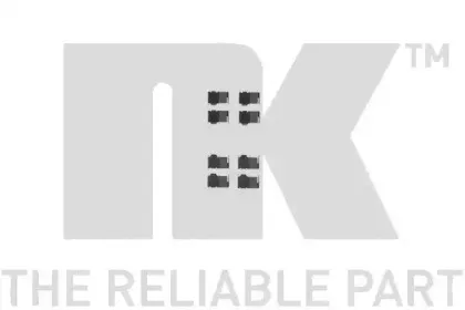 Комплектующие, колодки дискового тормоза NK купить