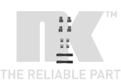 Комплектующие, колодки дискового тормоза NK купить