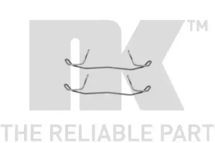 Комплектующие, колодки дискового тормоза NK купить