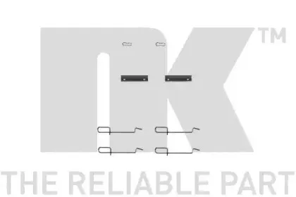 Комплектующие, колодки дискового тормоза NK купить