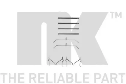 Комплектующие, колодки дискового тормоза NK купить