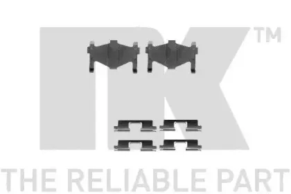 Комплектующие, колодки дискового тормоза NK купить